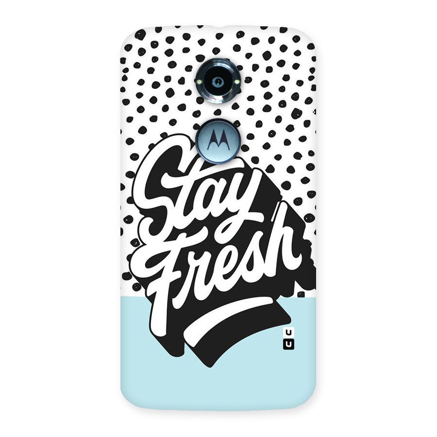 Stay Fresh Back Case for Moto X 2nd Gen