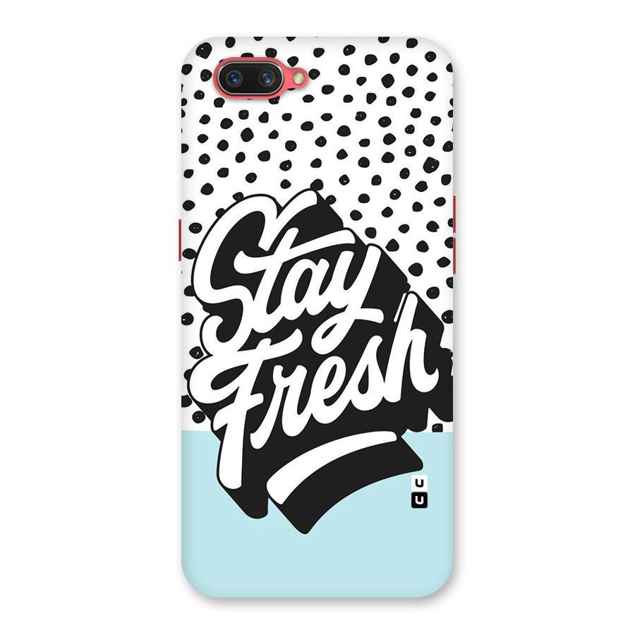 Stay Fresh Back Case for Oppo A3s
