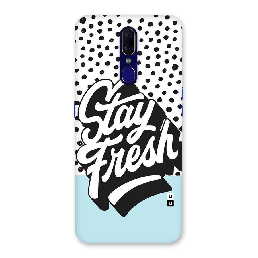 Stay Fresh Back Case for Oppo A9