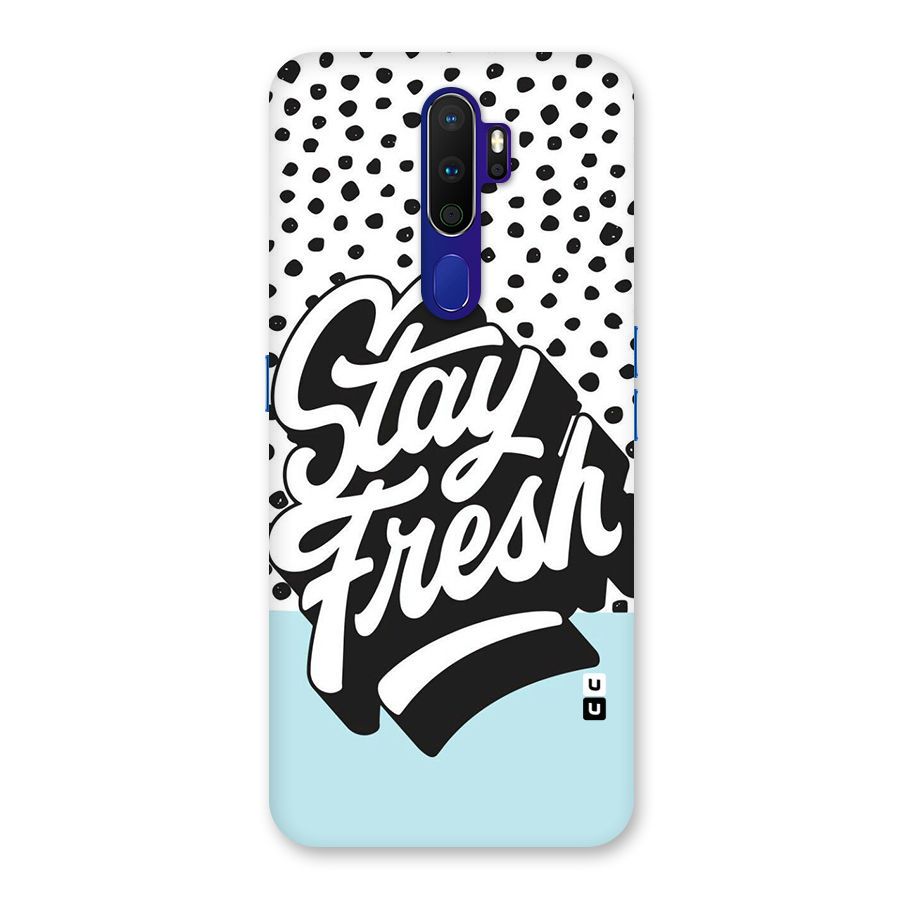 Stay Fresh Back Case for Oppo A9 (2020)