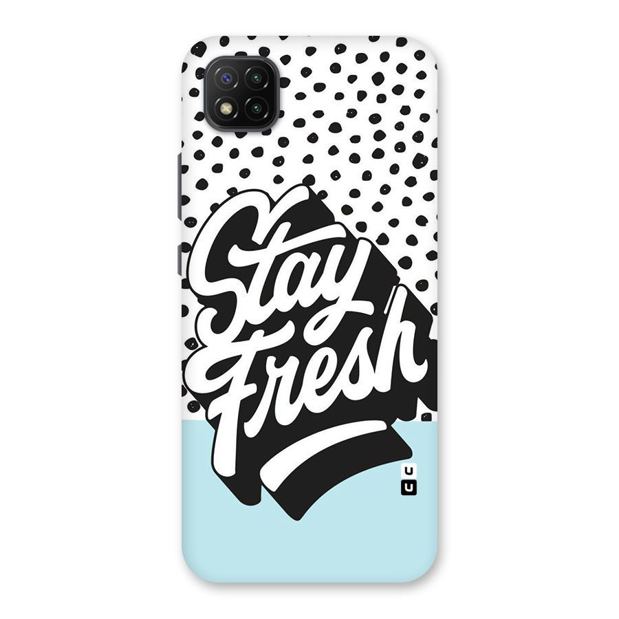 Stay Fresh Back Case for Poco C3
