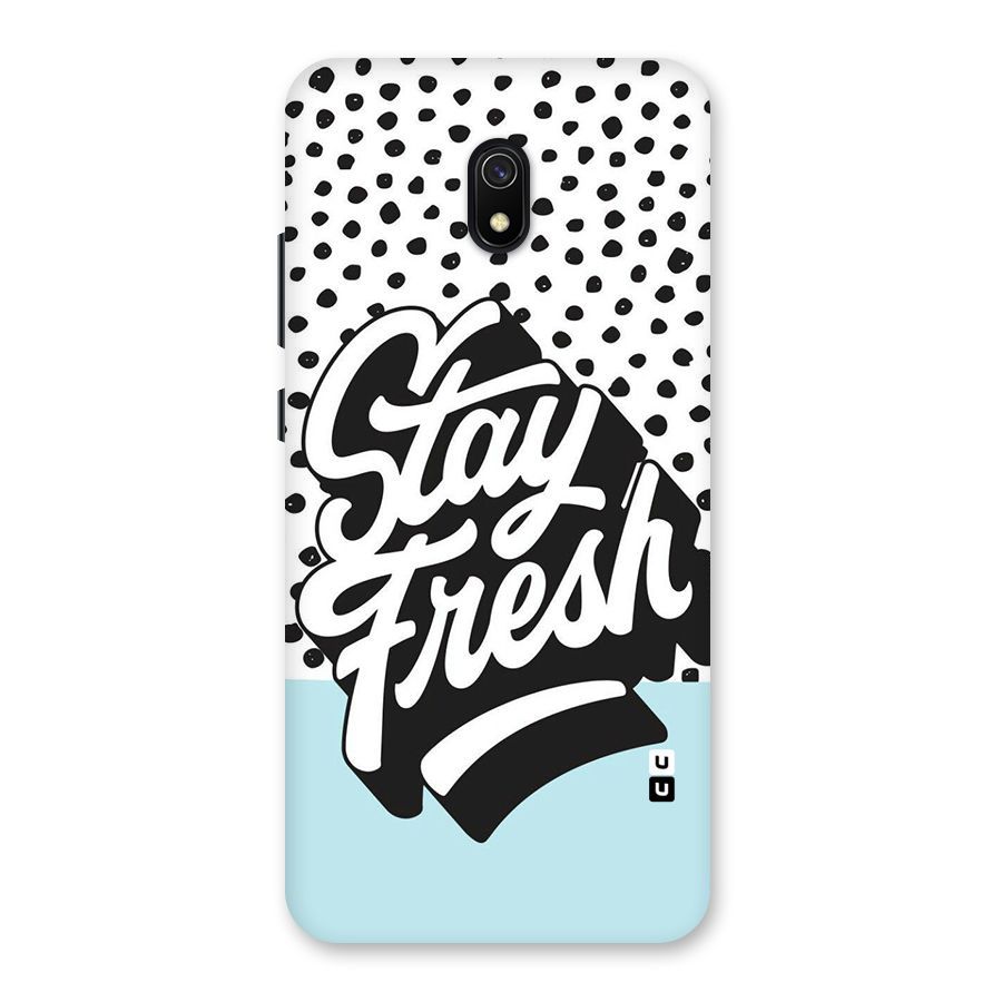 Stay Fresh Back Case for Redmi 8A