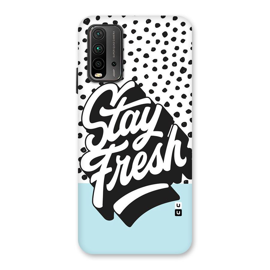 Stay Fresh Back Case for Redmi 9 Power