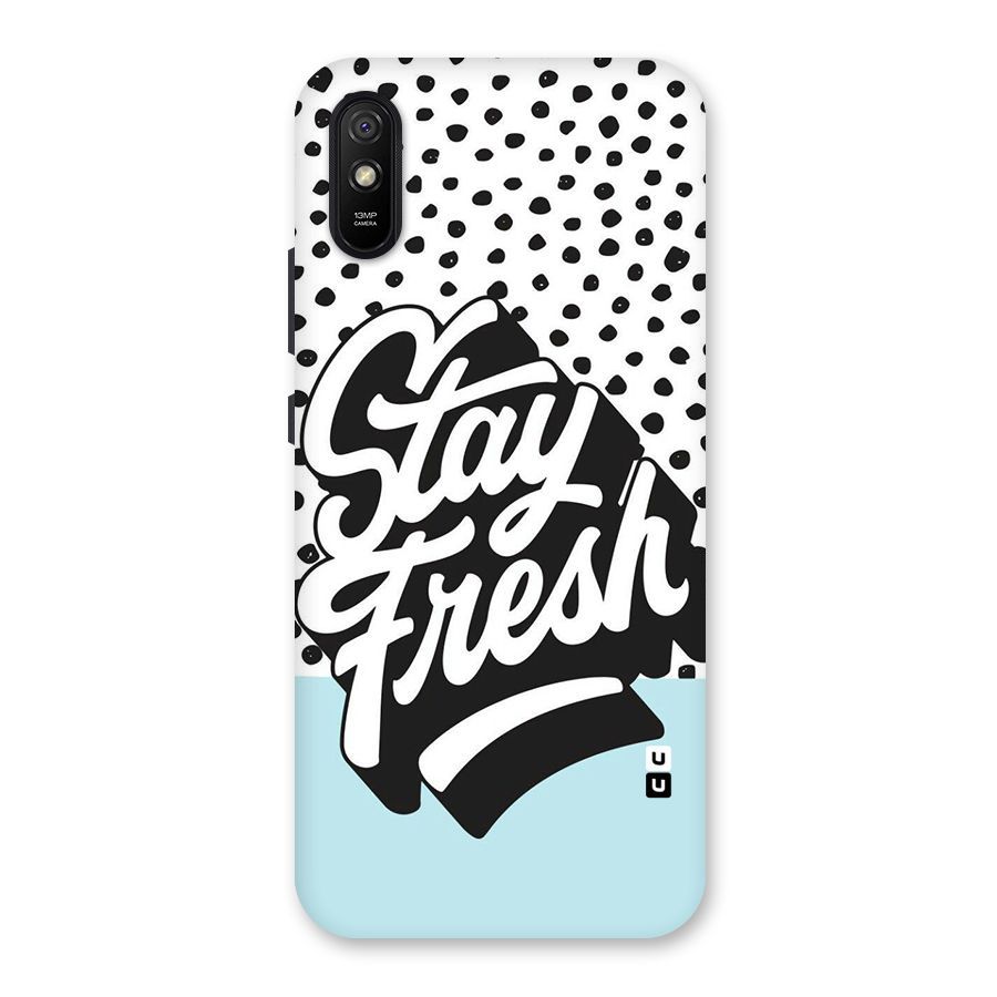 Stay Fresh Back Case for Redmi 9i