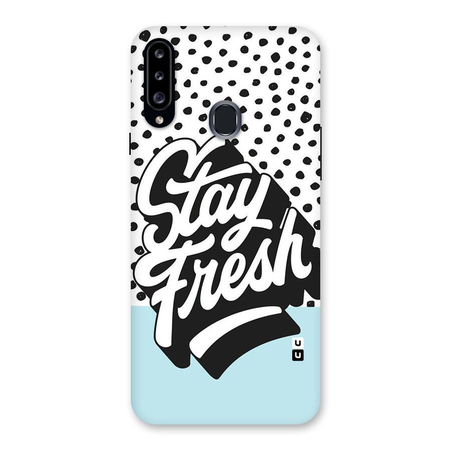 Stay Fresh Back Case for Samsung Galaxy A20s
