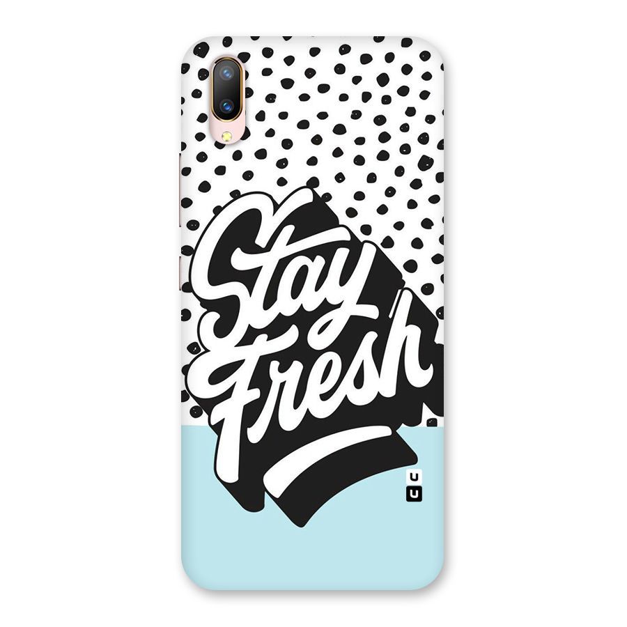 Stay Fresh Back Case for Vivo V11 Pro