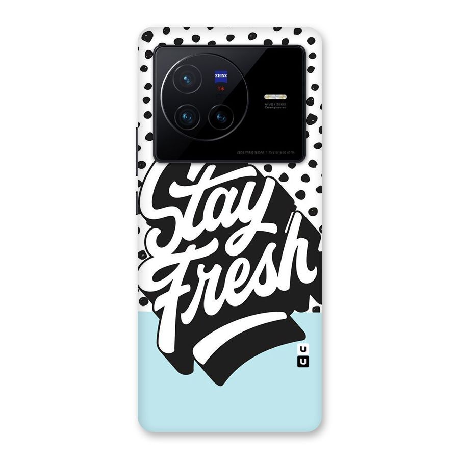 Stay Fresh Back Case for Vivo X80