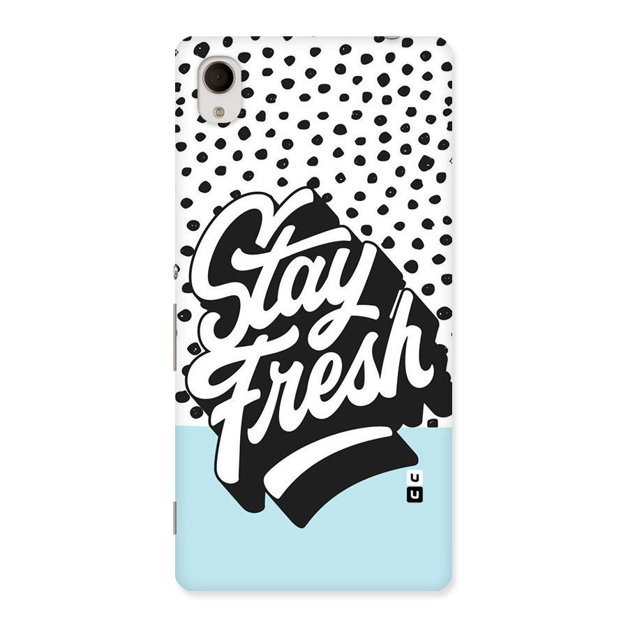 Stay Fresh Back Case for Xperia M4 Aqua