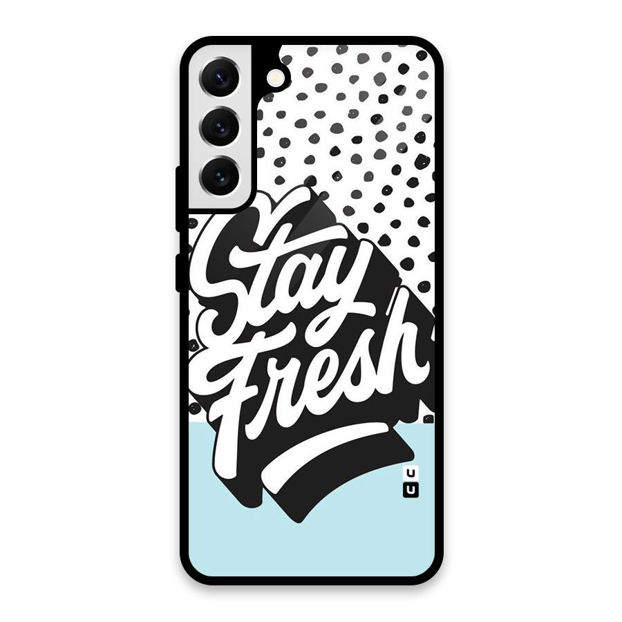 Stay Fresh Glass Back Case for Galaxy S22 Plus 5G