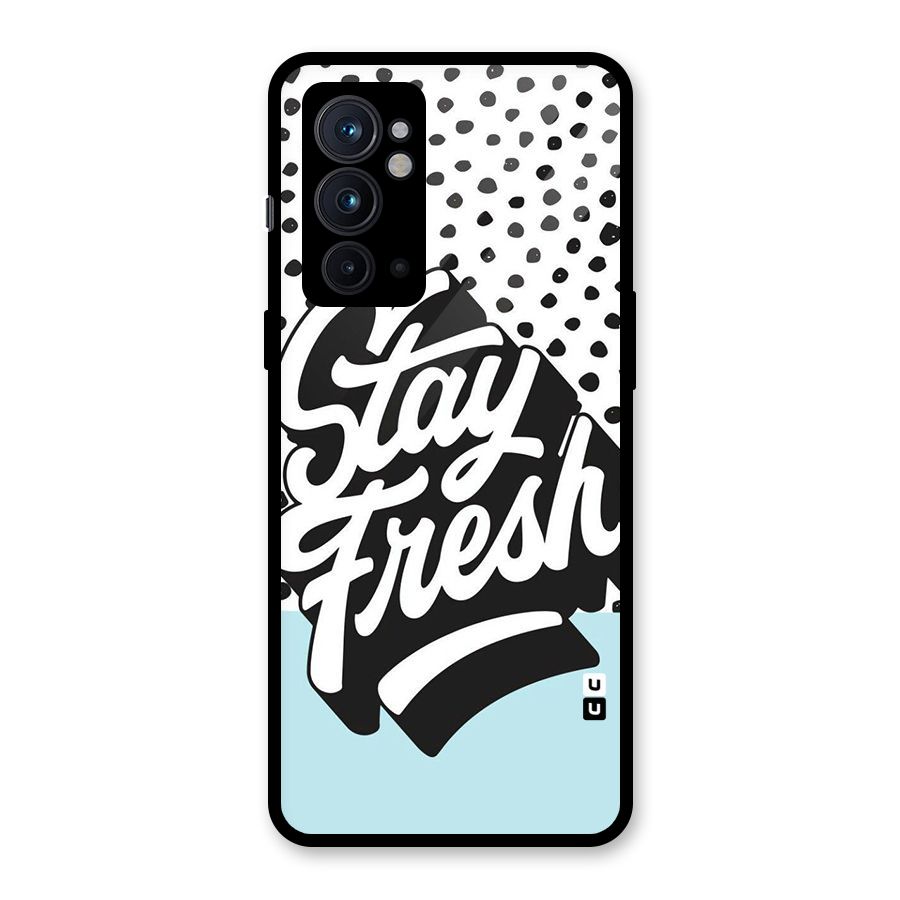 Stay Fresh Glass Back Case for OnePlus 9RT 5G