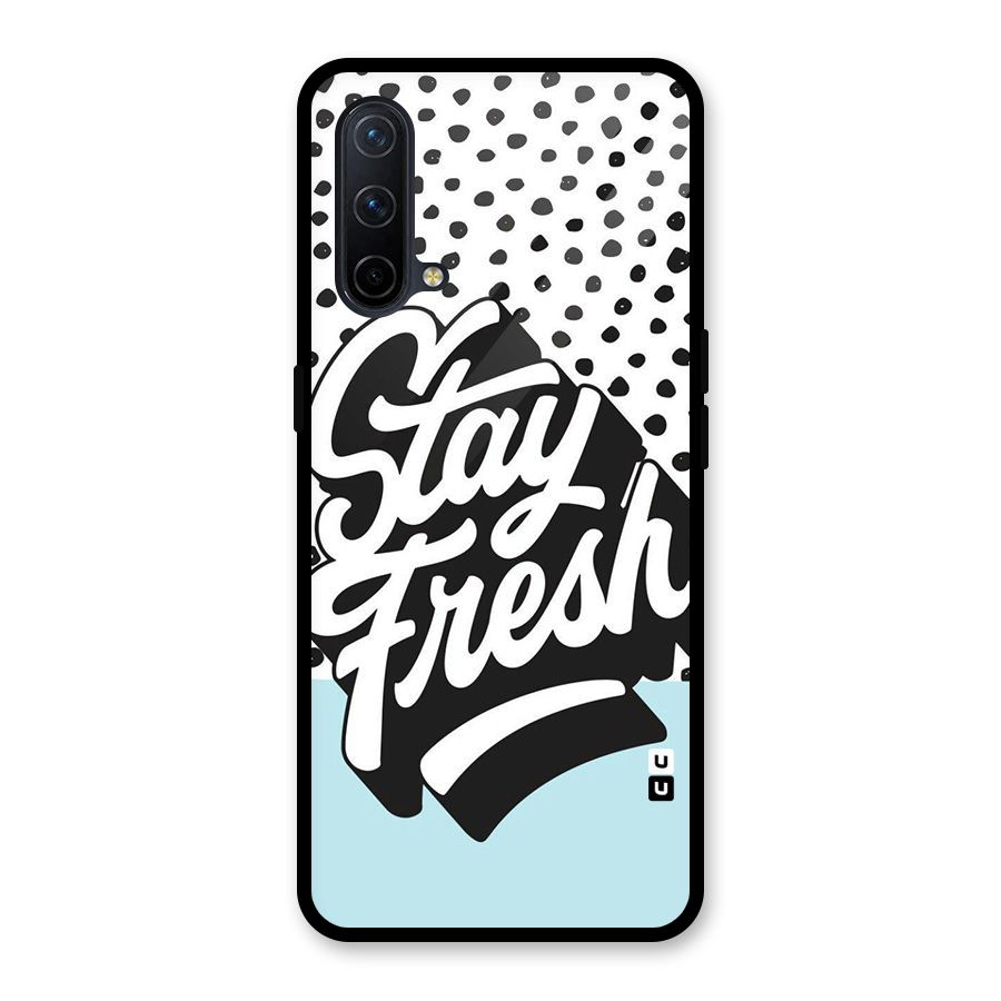 Stay Fresh Glass Back Case for OnePlus Nord CE 5G