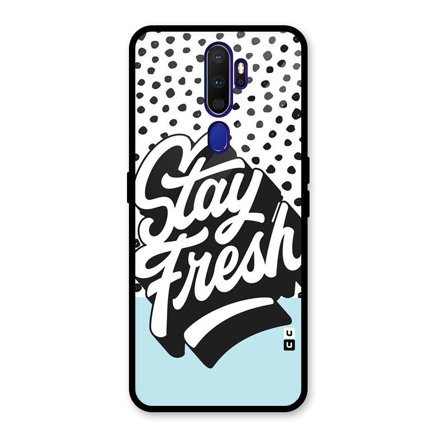 Stay Fresh Glass Back Case for Oppo A9 (2020)