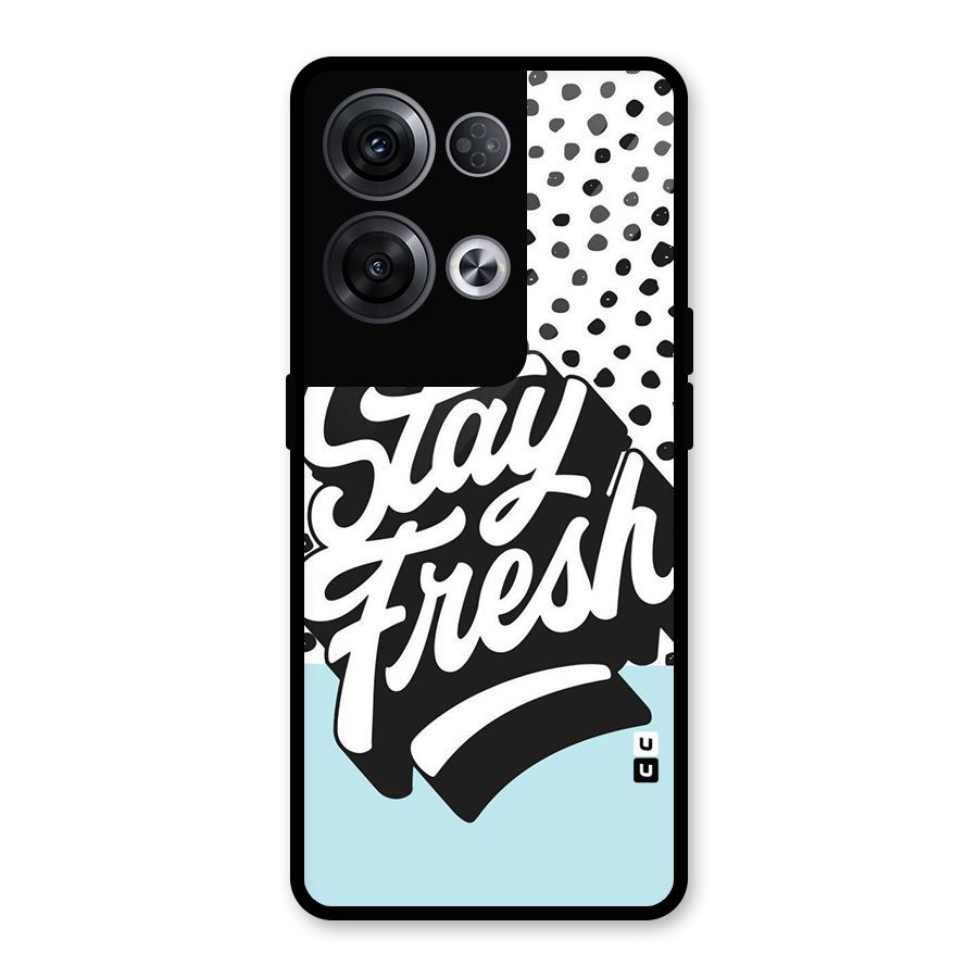 Stay Fresh Glass Back Case for Oppo Reno8 Pro 5G