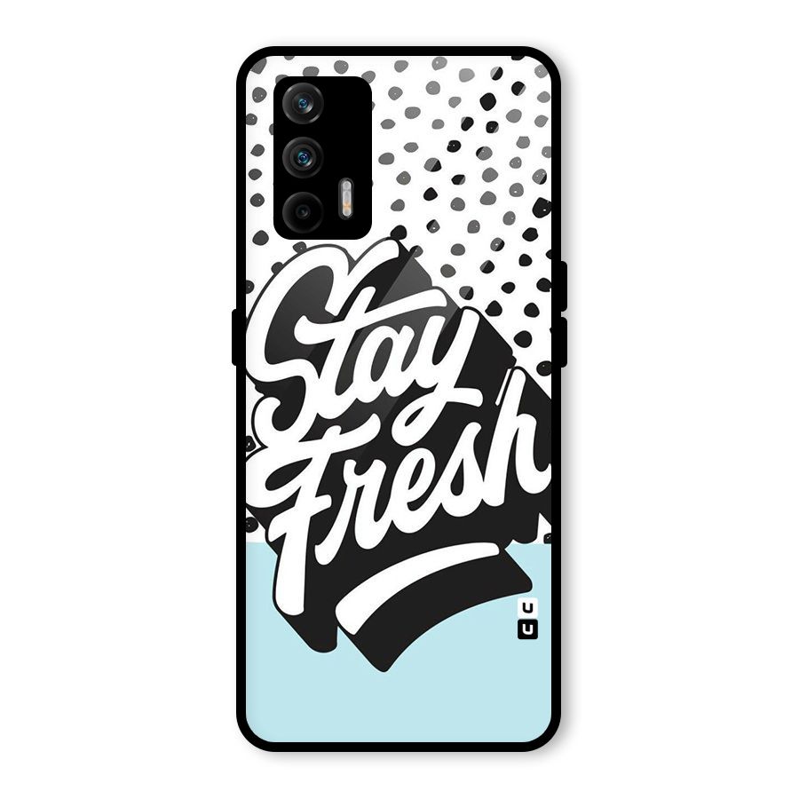 Stay Fresh Glass Back Case for Realme GT 5G