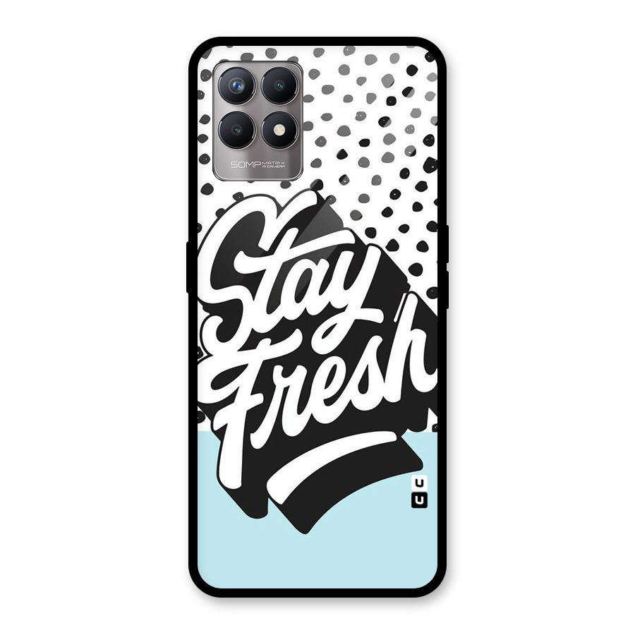Stay Fresh Glass Back Case for Realme Narzo 50