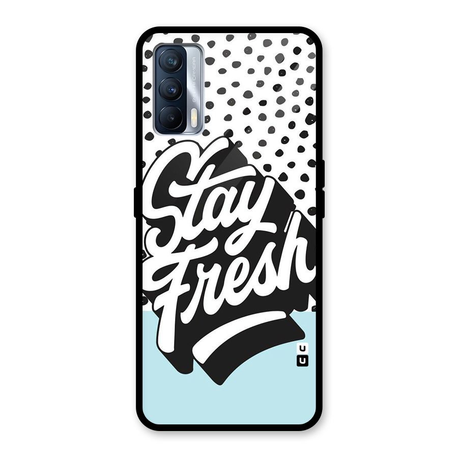 Stay Fresh Glass Back Case for Realme X7