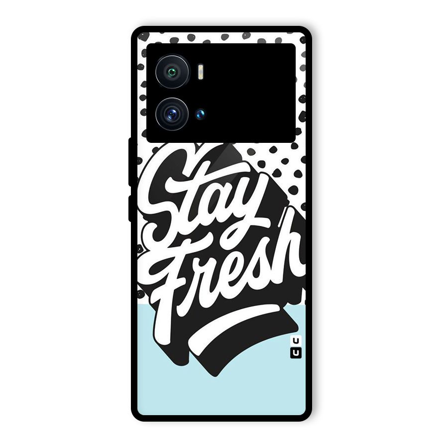 Stay Fresh Glass Back Case for Vivo iQOO 9 Pro