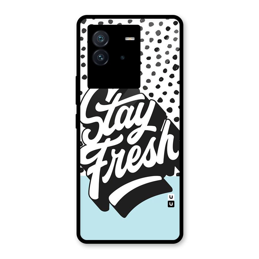 Stay Fresh Glass Back Case for Vivo iQOO Neo 6 5G