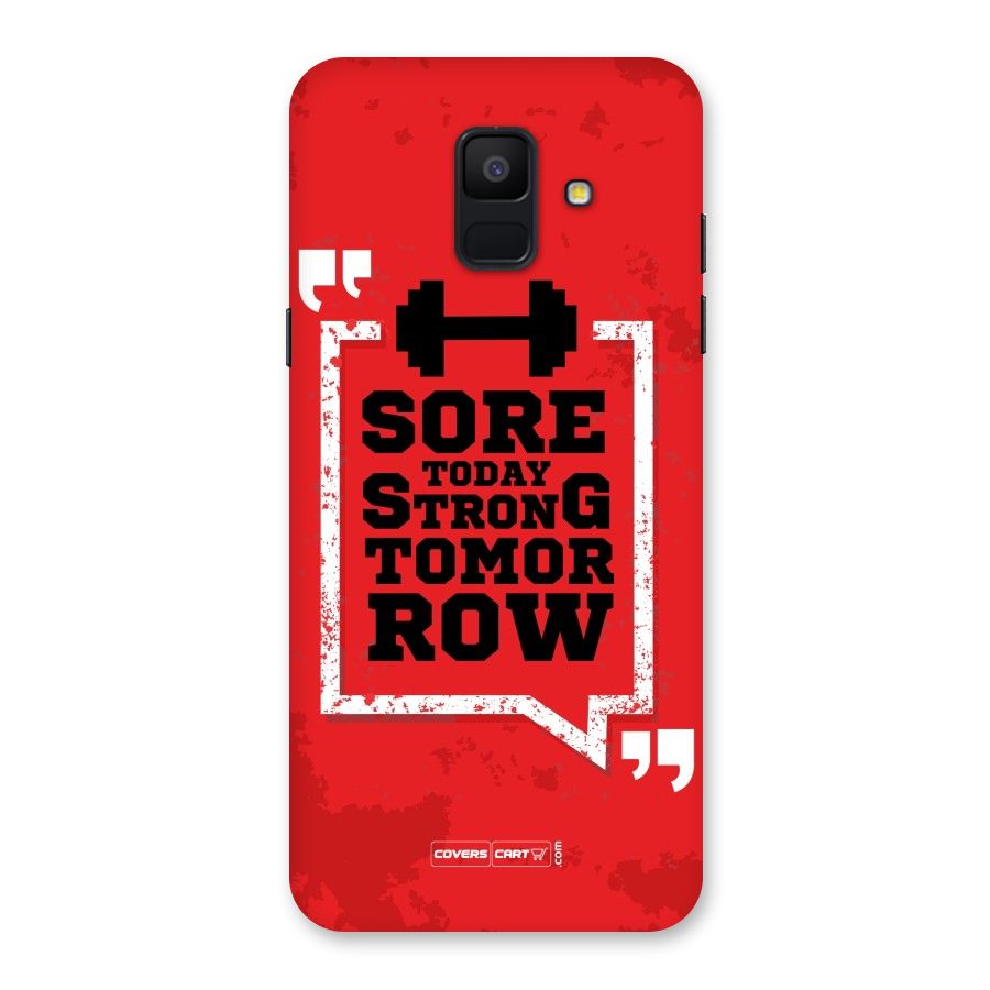 Stay Strong Back Case for Galaxy A6 (2018)