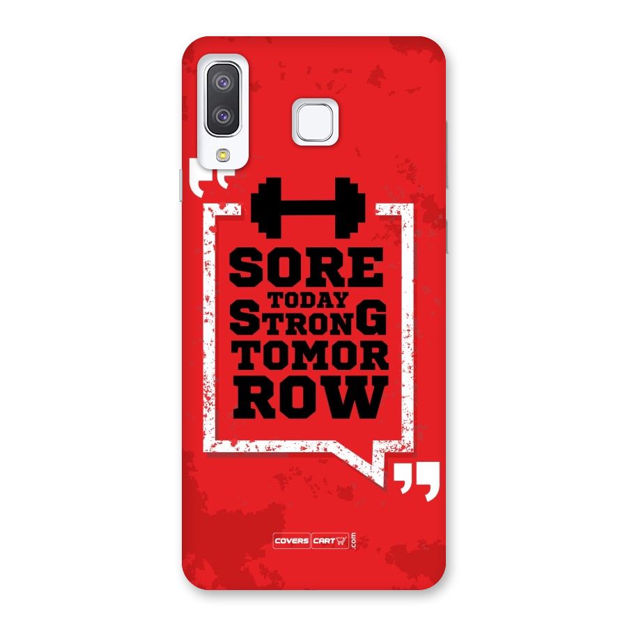 Stay Strong Back Case for Galaxy A8 Star