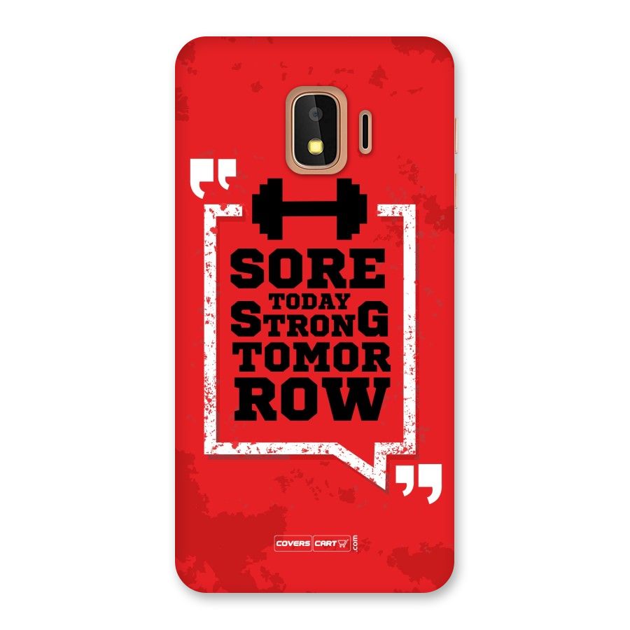 Stay Strong Back Case for Galaxy J2 Core