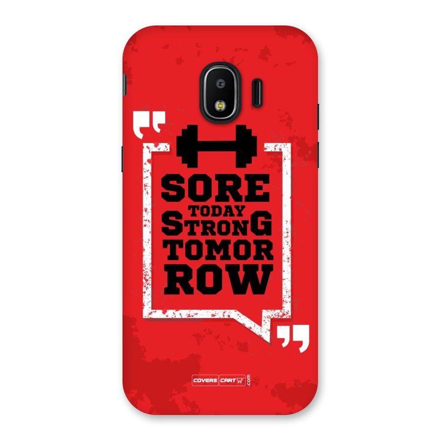 Stay Strong Back Case for Galaxy J2 Pro 2018