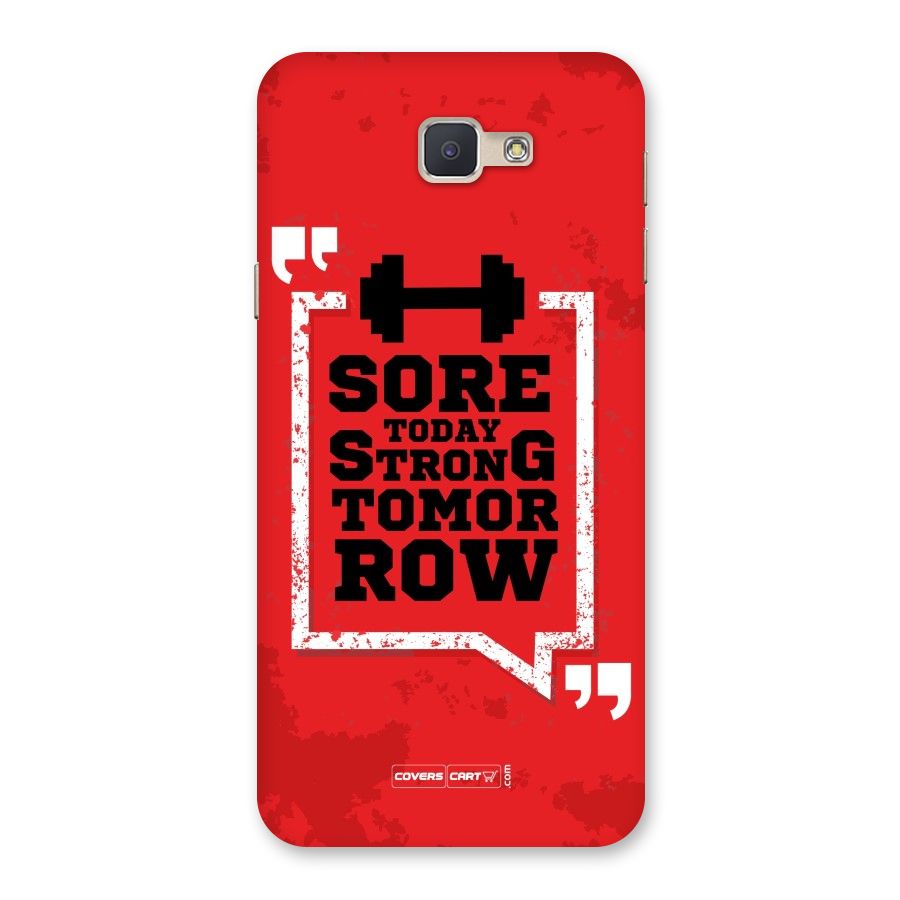 Stay Strong Back Case for Galaxy J5 Prime