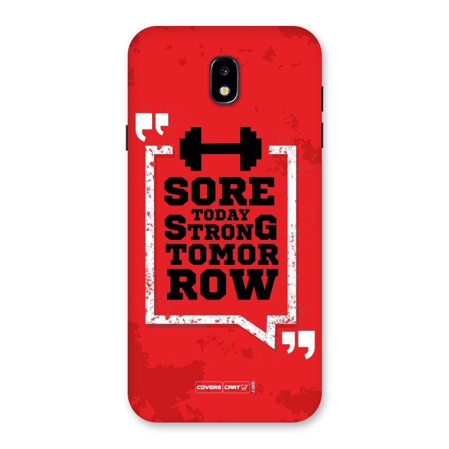Stay Strong Back Case for Galaxy J7 Pro