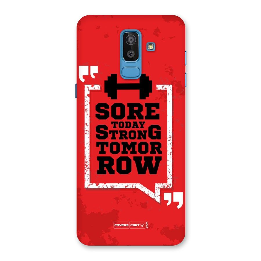 Stay Strong Back Case for Galaxy J8