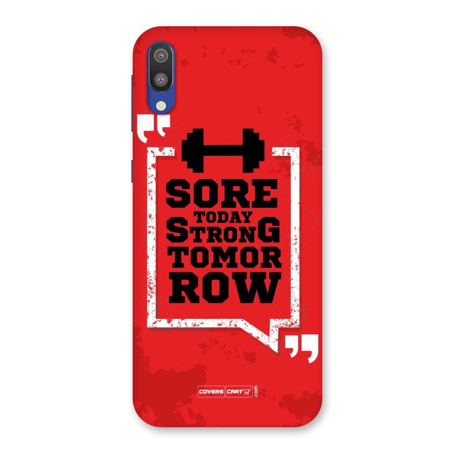 Stay Strong Back Case for Galaxy M10