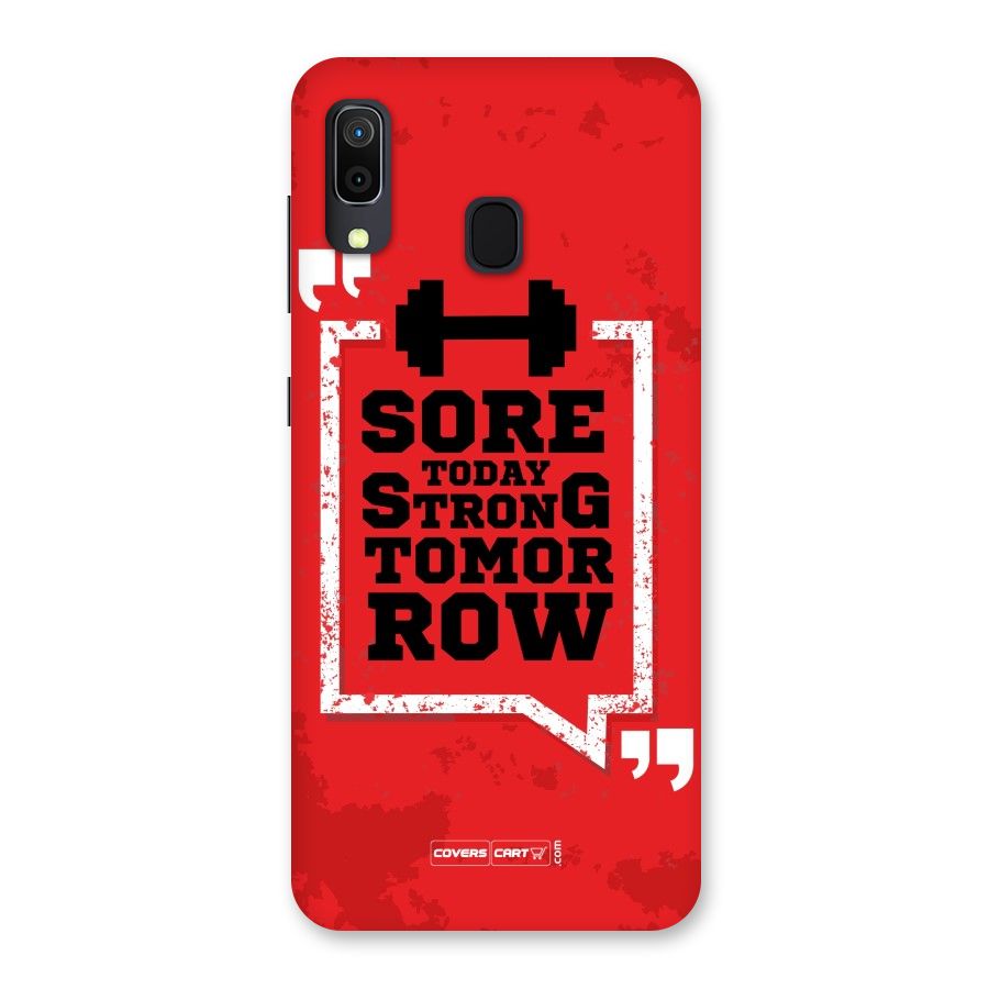 Stay Strong Back Case for Galaxy M10s