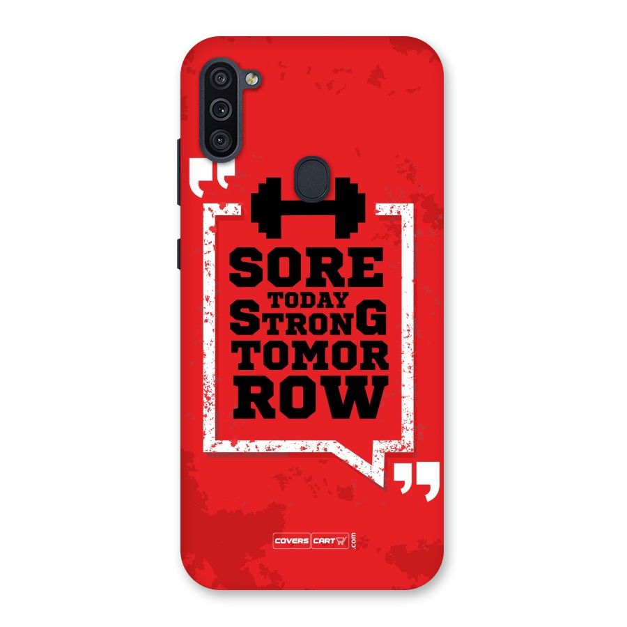 Stay Strong Back Case for Galaxy M11