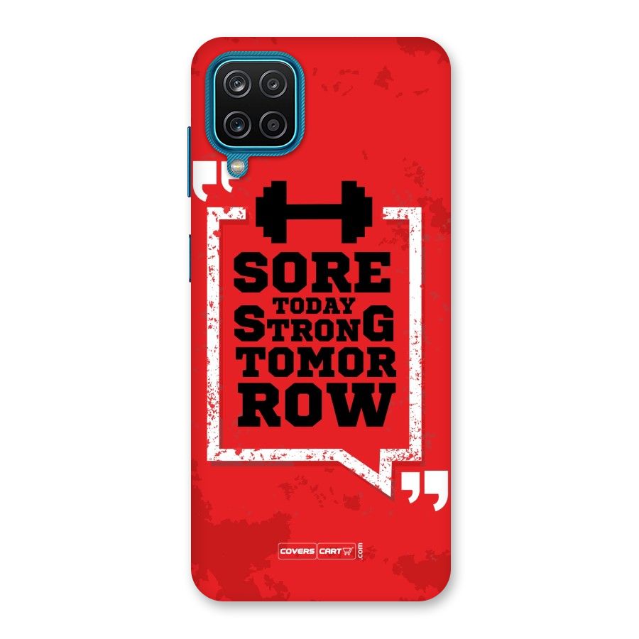 Stay Strong Back Case for Galaxy M12