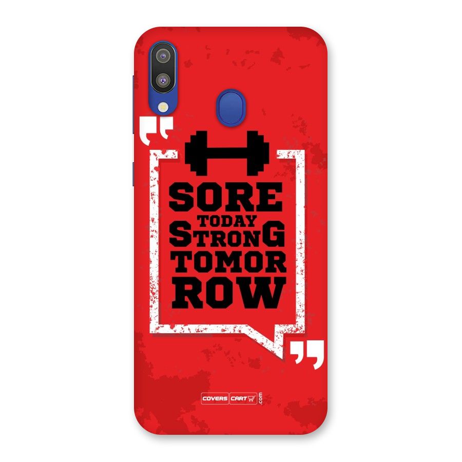 Stay Strong Back Case for Galaxy M20