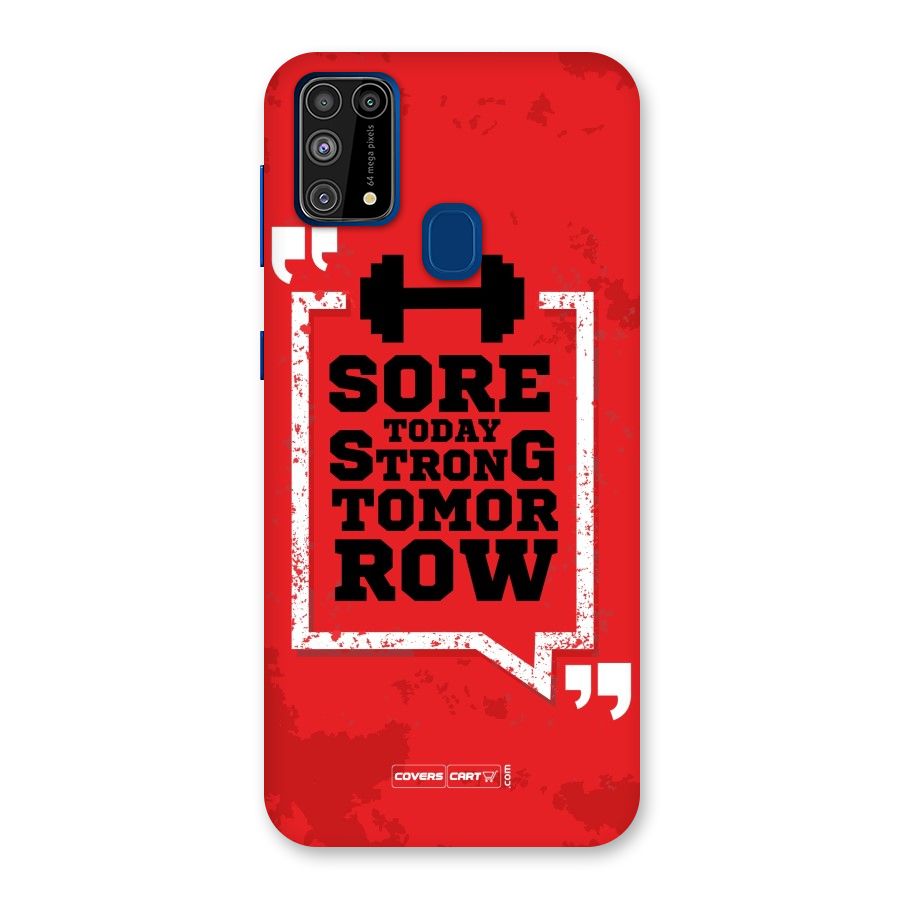 Stay Strong Back Case for Galaxy M31