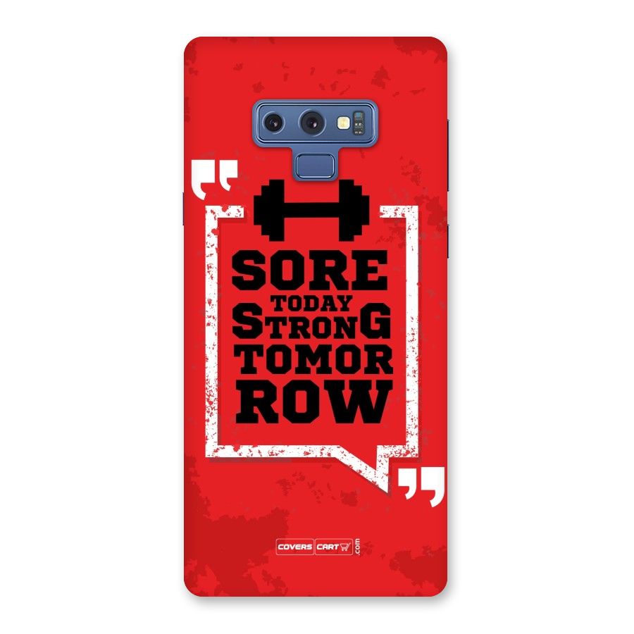 Stay Strong Back Case for Galaxy Note 9