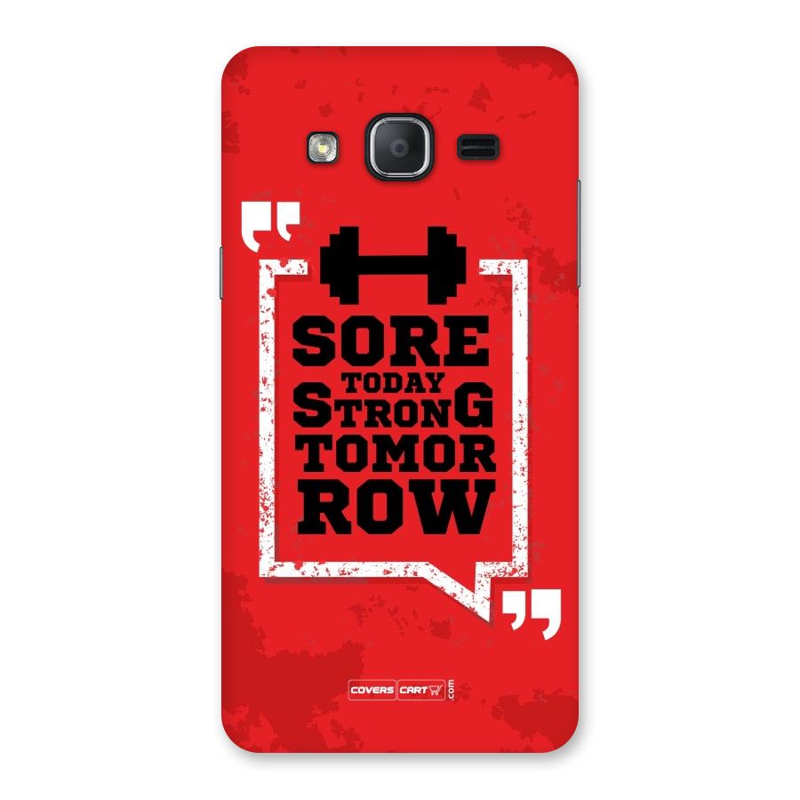 Stay Strong Back Case for Galaxy On7 2015