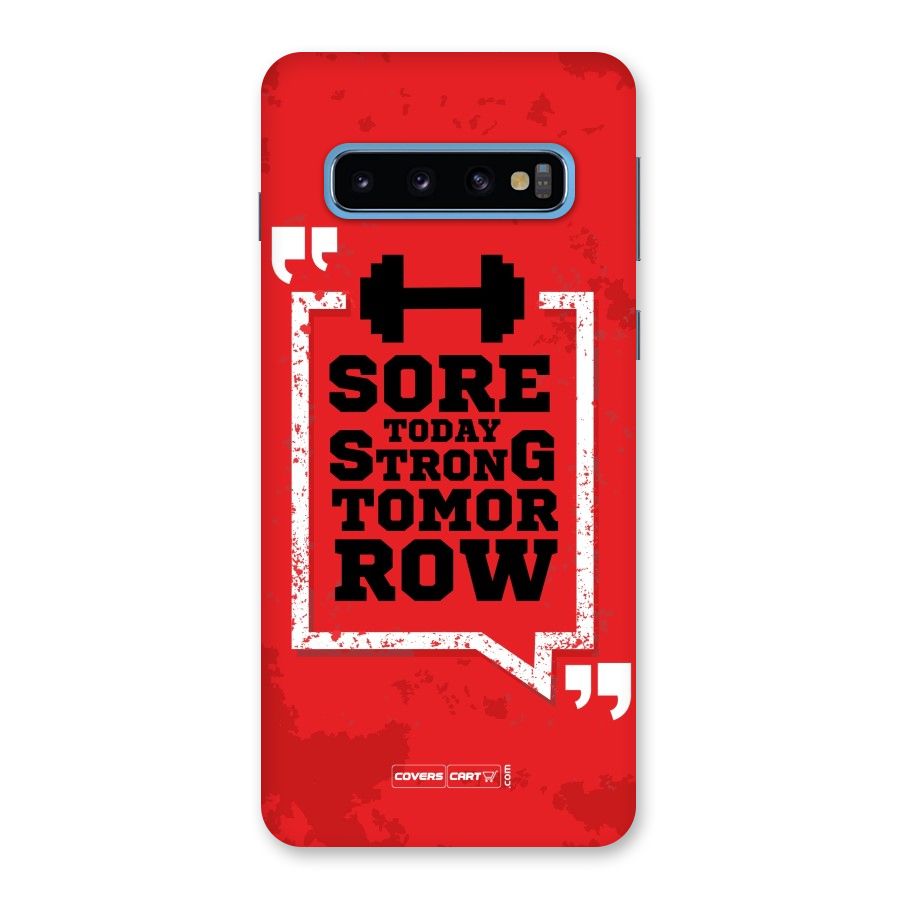 Stay Strong Back Case for Galaxy S10