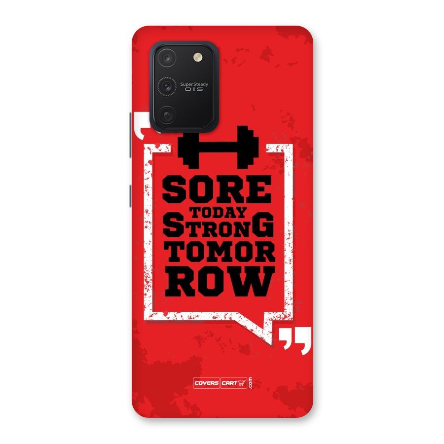 Stay Strong Back Case for Galaxy S10 Lite