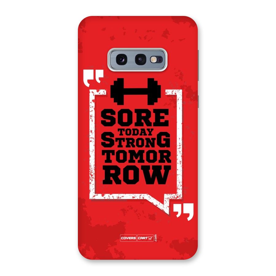 Stay Strong Back Case for Galaxy S10e