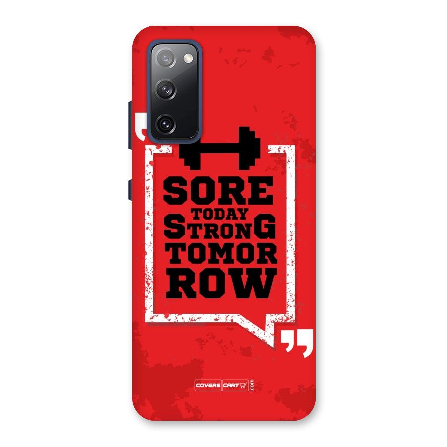 Stay Strong Back Case for Galaxy S20 FE
