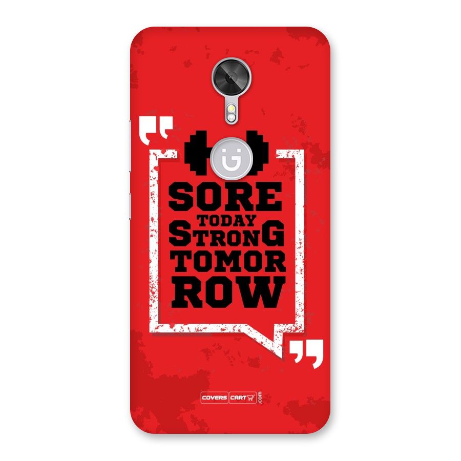 Stay Strong Back Case for Gionee A1