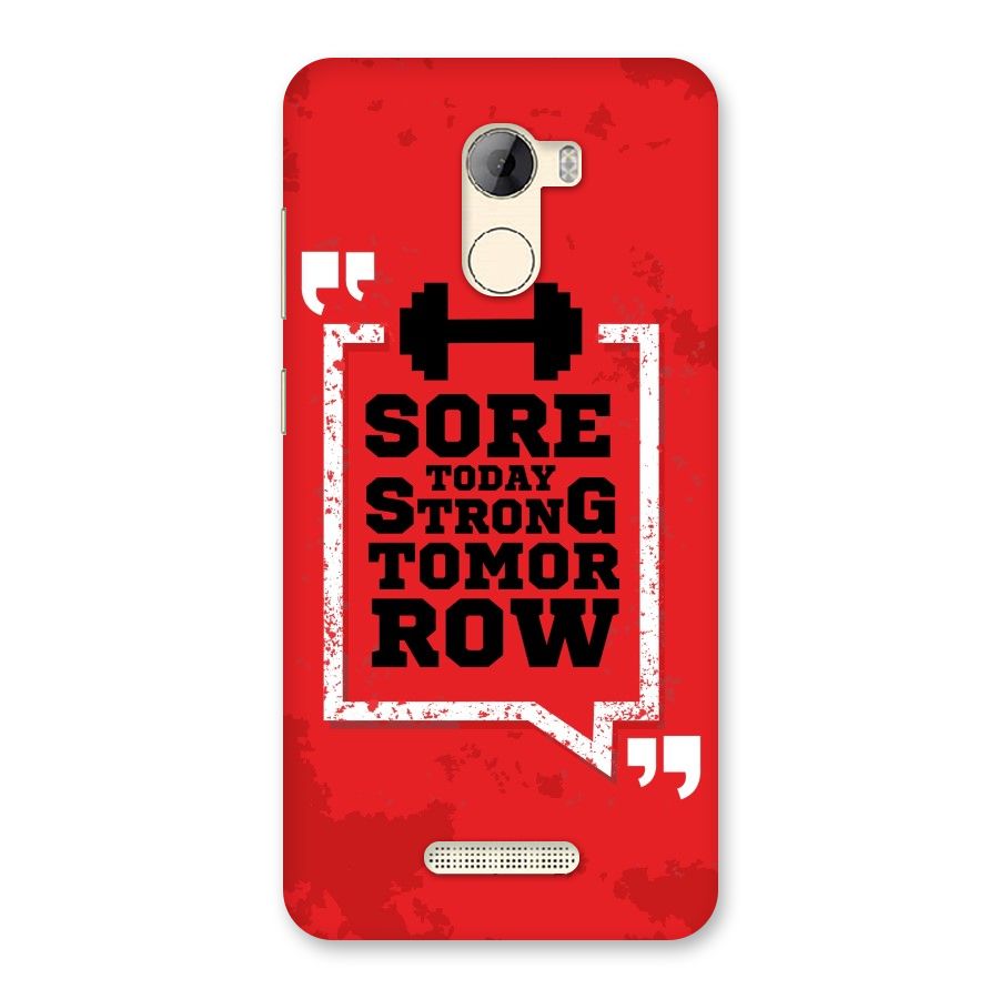 Stay Strong Back Case for Gionee A1 LIte