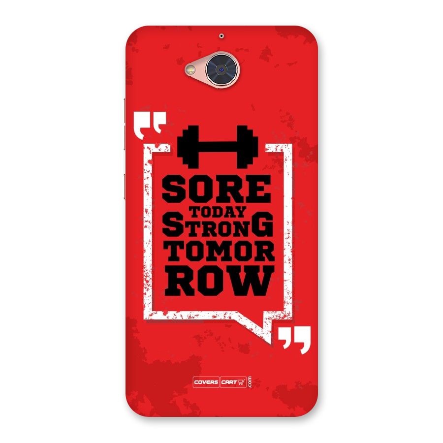 Stay Strong Back Case for Gionee S6 Pro