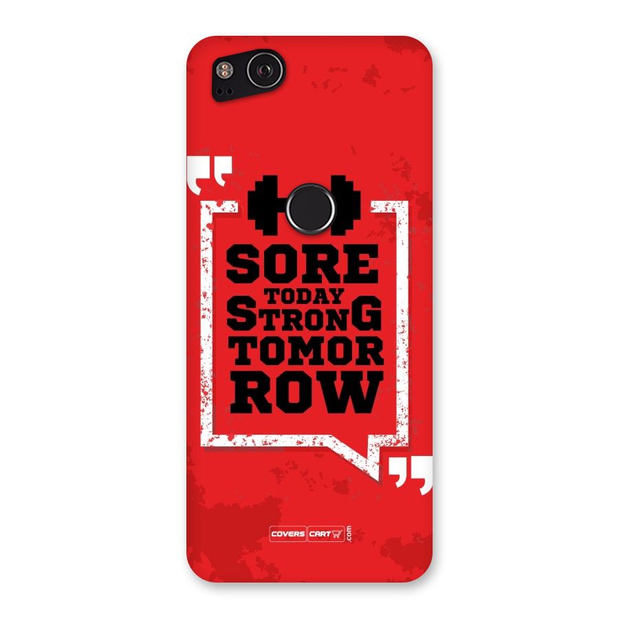 Stay Strong Back Case for Google Pixel 2