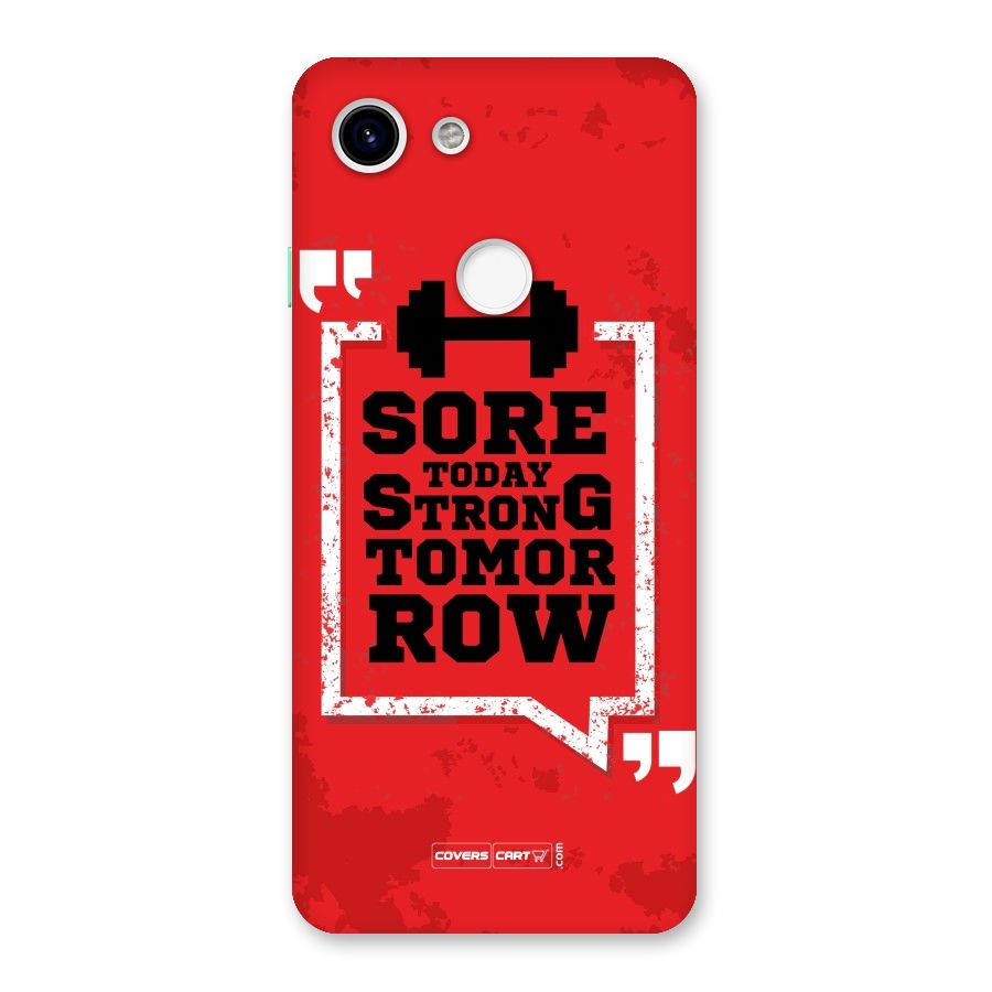 Stay Strong Back Case for Google Pixel 3