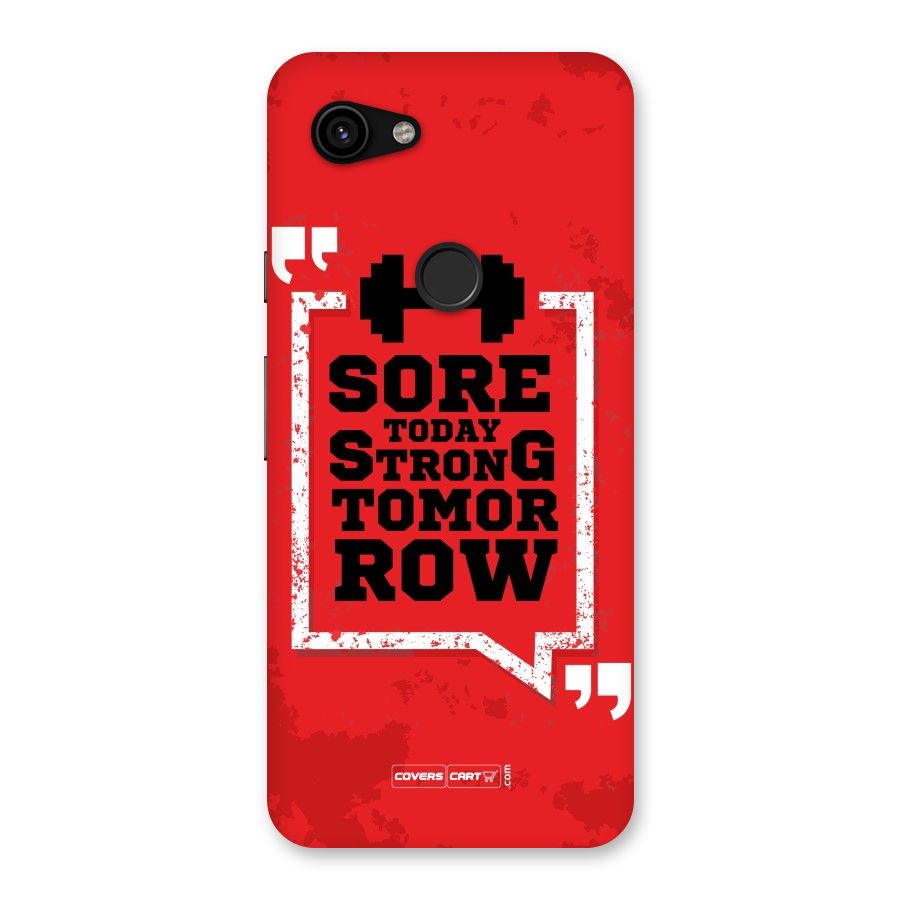 Stay Strong Back Case for Google Pixel 3a