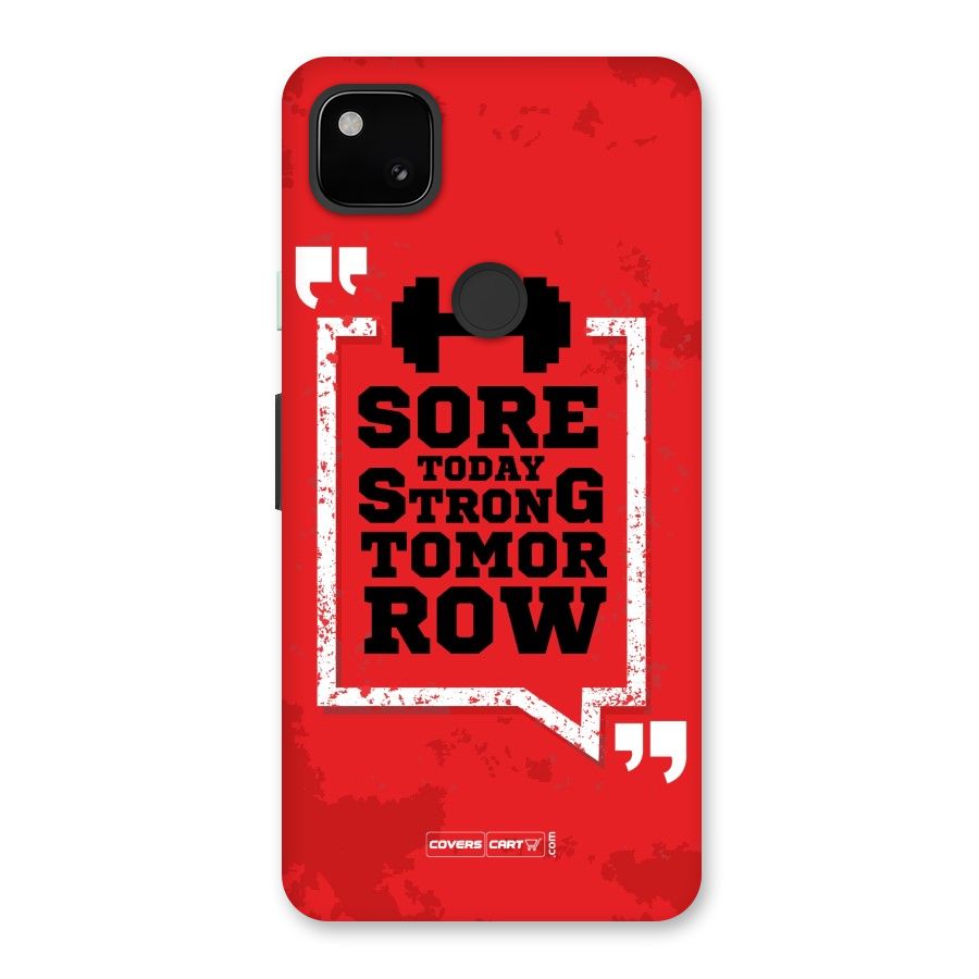 Stay Strong Back Case for Google Pixel 4a