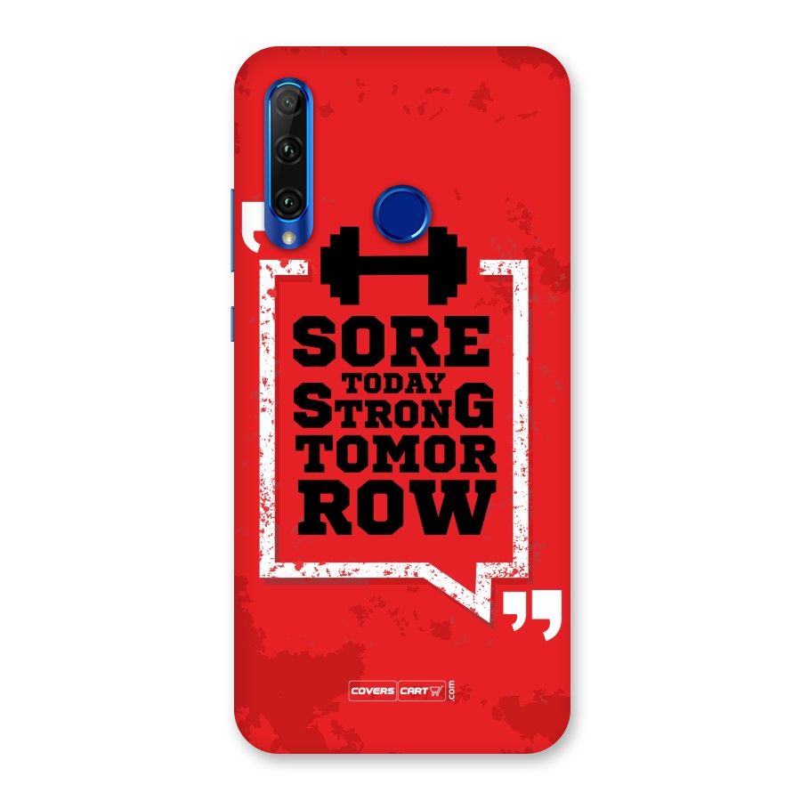 Stay Strong Back Case for Honor 20i