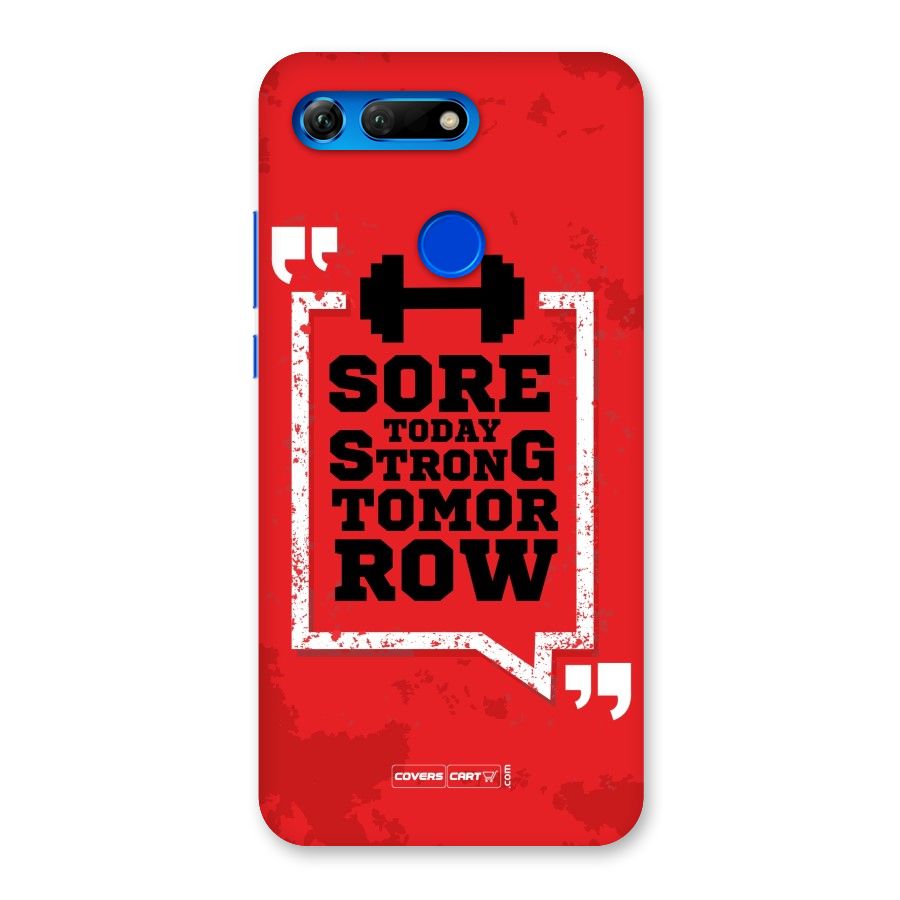 Stay Strong Back Case for Honor View 20